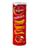 Чіпси зі смаком паприки Mr. Chipas Paprika, 160 г (6917554960350) - фото