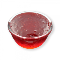 Пюре ягодное для чая, коктейлей "Брусника" LEMO, 1 кг (премикс, основа) - фото