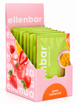 Чай у стіках, бокс 12 шт Ellenbar Диня Маракуйя 50 г - фото
