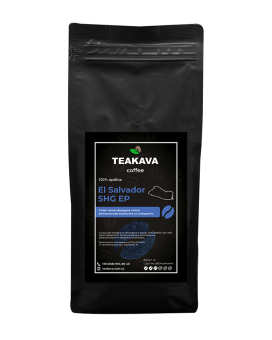 Кофе в зернах Teakava El Salvador SHG EP, 1 кг (моносорт арабики) - фото
