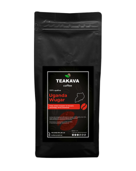 Кава в зернах Teakava Uganda Wugar, 1 кг (моносорт арабіки) - фото