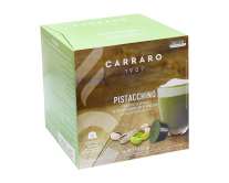 Капучіно в капсулах зі смаком фісташок "Пістачіно" Carraro Pistacchino DOLCE GUSTO, 16 шт (8000604003157) - фото