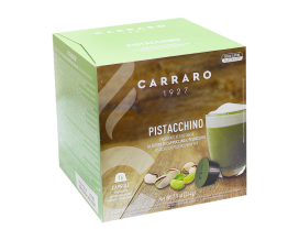 Капучино в капсулах со вкусом фисташек "Пистачино" Carraro Pistacchino DOLCE GUSTO, 16 шт 8000604003157 - фото