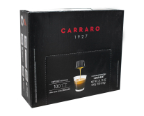 Кава в капсулах Carraro Crema Espresso LAVAZZA BLUE, 100 шт (8000604900968) - фото