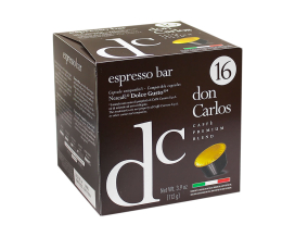 Кофе в капсулах Carraro Don Carlos Espresso Bar DOLCE GUSTO, 16 шт 8000604900937 - фото