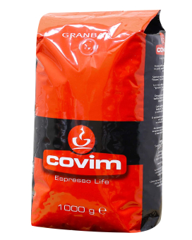 Кофе в зернах Covim Granbar, 1 кг (70/30) 8011952202154 - фото