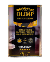 Оливкова олія першого віджиму OLIMP LIMITED EDITION Extra Virgin Olive Oil Cold Extraction, 1л (5204831767124) - фото