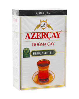Чай черный с ароматом бергамота Azercay Berqamotlu, 450 г (ароматизированный чай) (4760062103366) - фото
