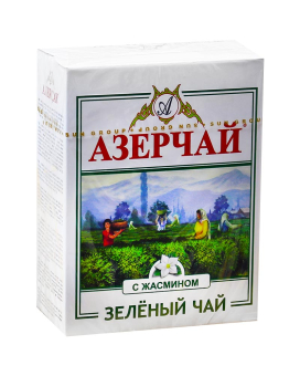 Чай зелений з жасмином Azercay, 100 г (4760062103106) - фото