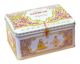 Подарочный чай Azercay Красный сундук (набор из двух видов чая), 250 грамм (4760062105513) - фото
