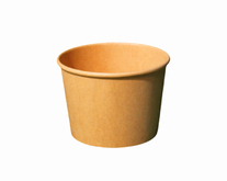 Супник крафтовий 380 мл 96х75 мм, 25 шт (НАБОР № 10) - фото