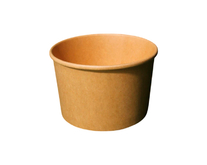 Супник крафтовий 580 мл 115х80 мм, 25 шт (Набір № 9) - фото