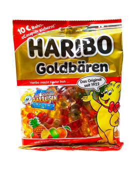 Желейные конфеты Haribo Goldbaren Золотые мишки, 200 г (4001686301265) - фото