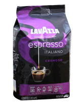 Кофе в зернах Lavazza Espresso Italiano Cremoso, 1 кг (70/30) 8000070027336 - фото