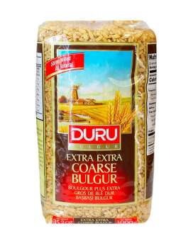 Булгур экстра экстра грубого помола DURU Bulgur Extra Extra Coarse Bulgur, 1 кг (8691440307037) - фото