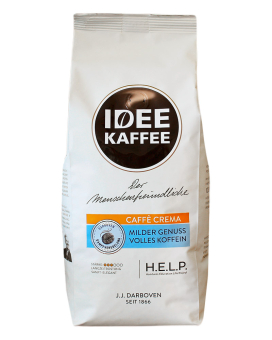 Кофе в зернах IDEE KAFFEE Cafe Crema, 1 кг (100% арабика) 4006581071459 - фото