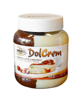 Шоколадна-фундучная и молочная паста Socado Dolcrem Milk and Hazelnut Spread, 400 г (80176527) - фото