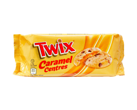 Печенье Твикс с шоколадной крошкой и карамелью Twix Caramel Centres, 144 г (5056357902417) - фото