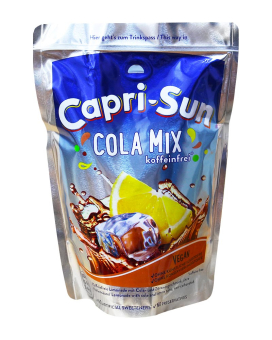 Напиток сокосодержащий Кола микс с лимоном Capri-Sun Cola Mix, 200 мл (4000177819005) - фото