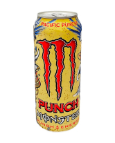 Энергетический напиток MONSTER ENERGY Pacific Punch, 500 мл (5060751211327) - фото