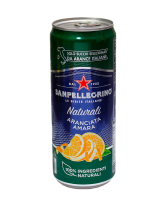 Безалкогольный газированный напиток Sanpellegrino Naturali Aranciata Amara, 330 мл (8002270736803) - фото