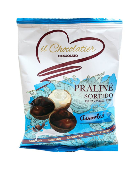 Конфеты пралине Ассорти из молочного шоколада il Chocolatier Praline Sortido, 100 г (8437012342187) - фото