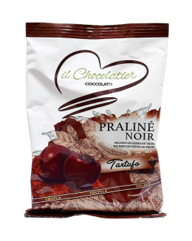 Конфеты пралине из молочного шоколада c трюфельным кремом il Chocolatier Praline Noir Tartufo, 100 г (8437012341326) - фото