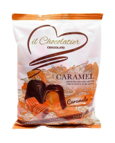 Цукерки із молочного шоколаду з карамельним кремом il Chocolatier Caramel, 150 г (8437012340930) - фото