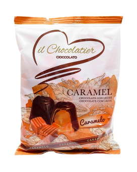 Конфеты из молочного шоколада с карамельным кремом il Chocolatier Caramel, 150 г (8437012340930) - фото