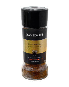 Кофе растворимый Davidoff Fine Aroma 100% Arabica, 100 г 4006067084300 - фото