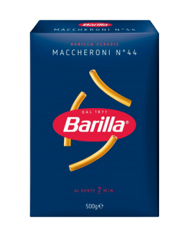 Макароны BARILLA Maccheroni № 44 Маккерони, 500 г - фото