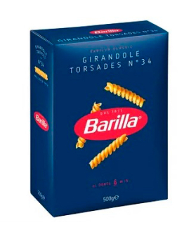 Макарони BARILLA Girandole Torsades № 34 Спіральки Джірандоле Торсадес, 500 г - фото