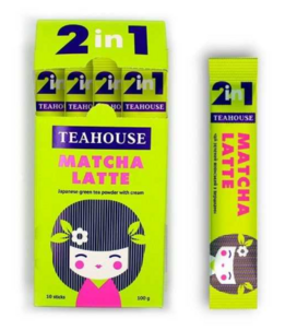 №123 Чай Teahouse Матча латте 2в1, 1 кг - фото