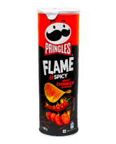Чипсы PRINGLES Flame Spicy Chorizo Flavour Пряная Чоризо, 165 г (5053990167104) - фото