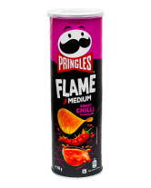 Чіпси PRINGLES Flame Medium Sweet Chilli Flavour, 165 г (5053990167135) - фото