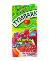 Напій соковмісний Tymbark Мультивітамін червоний, 2 л (5900334015105) - фото
