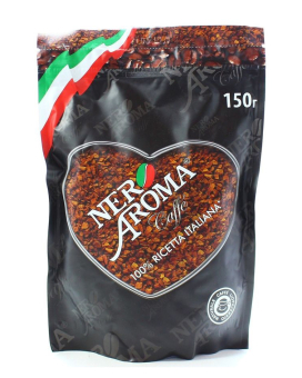 Кофе растворимый  Nero Aroma Classico, 150 г (30/70) 4820093484695 - фото
