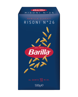 Макароны BARILLA RISONI № 26 Ризони, 500 г - фото