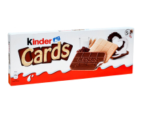 Печенье Киндер Карты Kinder Cards, 128 г (8000500269169) - фото