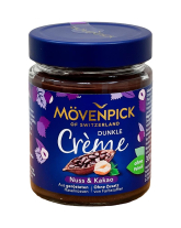Паста шоколадно-фундучна Movenpick Dunkle Creme Nuss & Kakao, 300 г (4011800104924) - фото