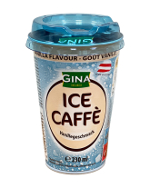 Холодный кофе со вкусом ванили Gina Ice Caffe Vanillegeschmack, 230 мл (9002859110993) - фото
