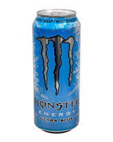 Енергетичний напій MONSTER ENERGY Ultra Blue без цукру, 500 мл (5060639128303) - фото