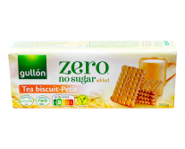 Печиво без цукру до чаю GULLON ZERO Tea biscuit-Petit, 200 г (8410376050936) - фото