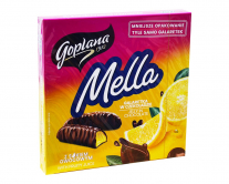 Цукерки желейні зі смаком лимона у шоколаді Mella Goplana, 190 г - фото