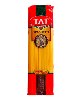 Макароны TAT Makarna Pasta Spaghetti Спагетти, 500 г - фото