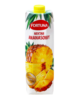 Нектар ананасовий Fortuna, 1 л (5901886023310) - фото