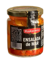 Морской салат из сурими в масле Plazachica Ensalada de Mar, 220 г (8437018473762) - фото