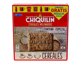 Печенье цельнозерновое с киноа, чиа, семенами льна ARTIACH Chiquilin Cereals Milenarios, 260 г (8436048961379) - фото