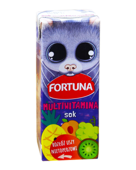 Сок мультивитамин Fortuna, 200 мл (5901886017678) - фото