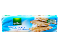 Вафлі з вершковим прошарком GULLON Barquinata Cream Wafer, 150 г (8410376015539) - фото